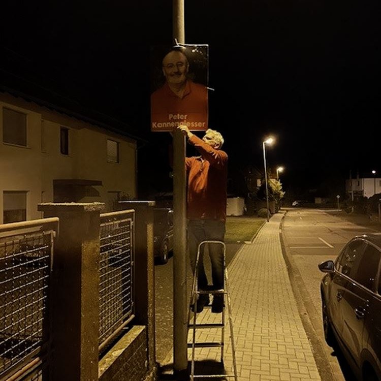 peter kannengiesser plakataktion 2